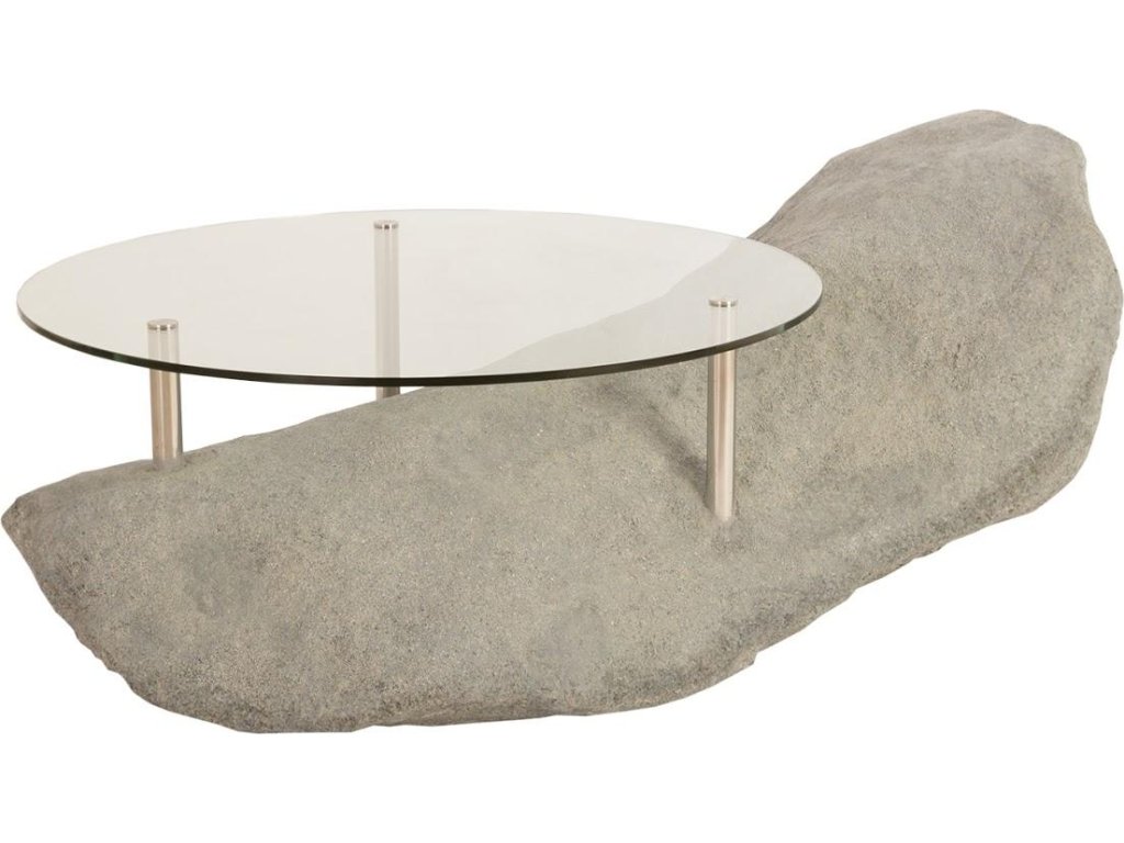 Asteroid Coffee Table, Gray Stone, MD - main image