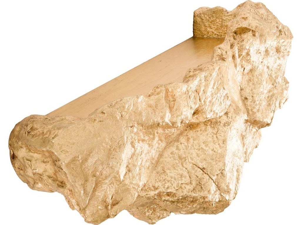Boulder Shelf, Gold Leaf, LG - image 2
