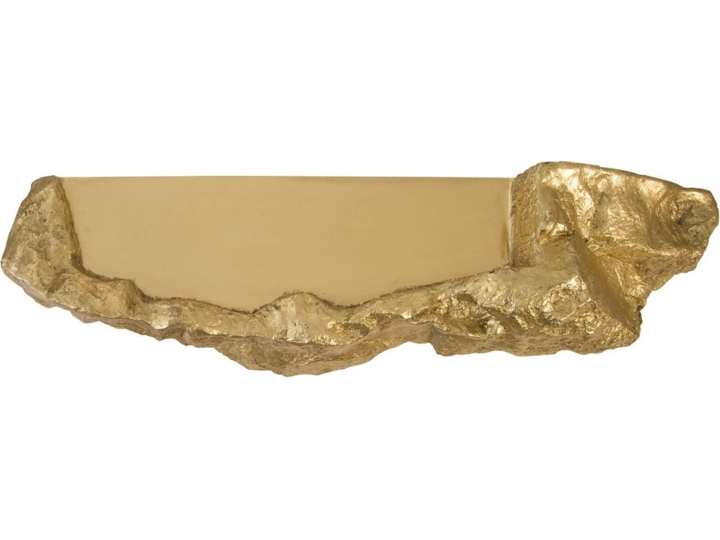 Boulder Shelf, Gold Leaf, LG - image 4