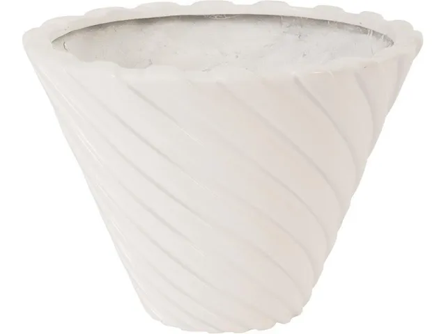Turbo Planter, Gel Coat White