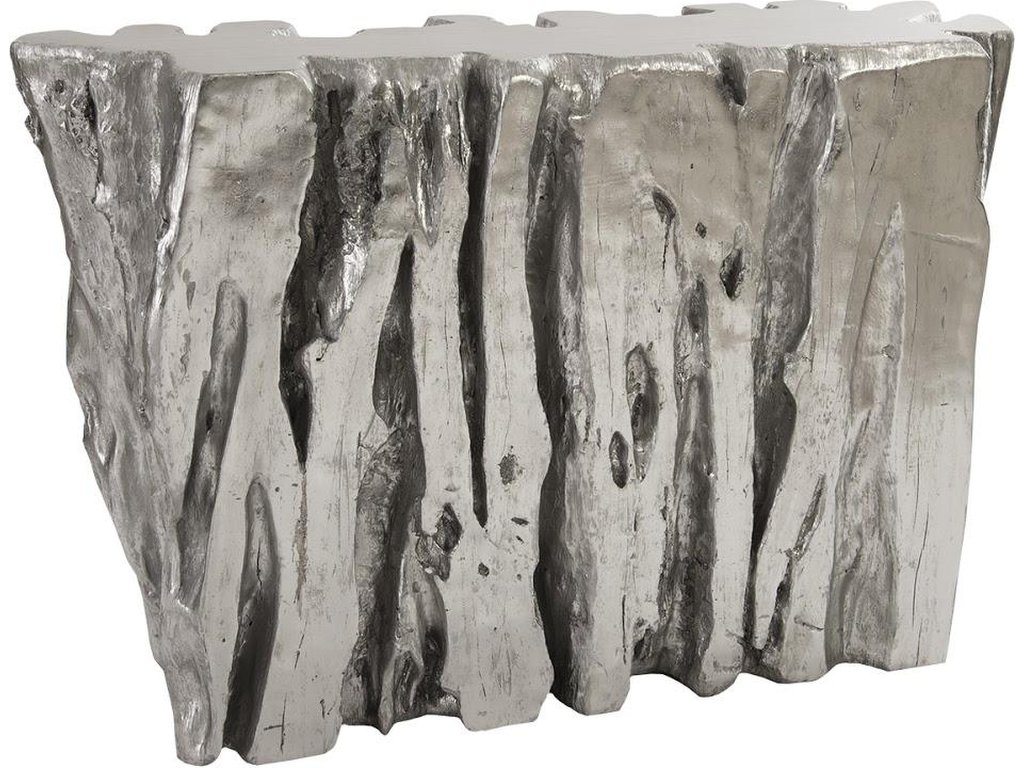 Freeform Console Table, Silver Leaf - main image