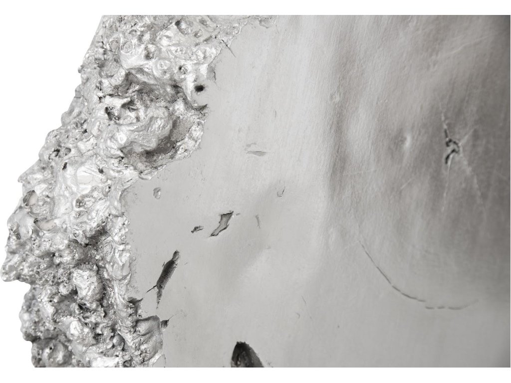 Burled Root Wall Art, Small, Silver Leaf - image 2