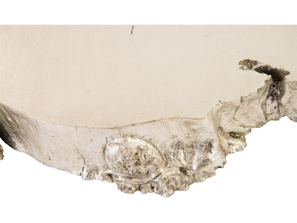 Burled Root Wall Art, Small, Silver Leaf - image 4
