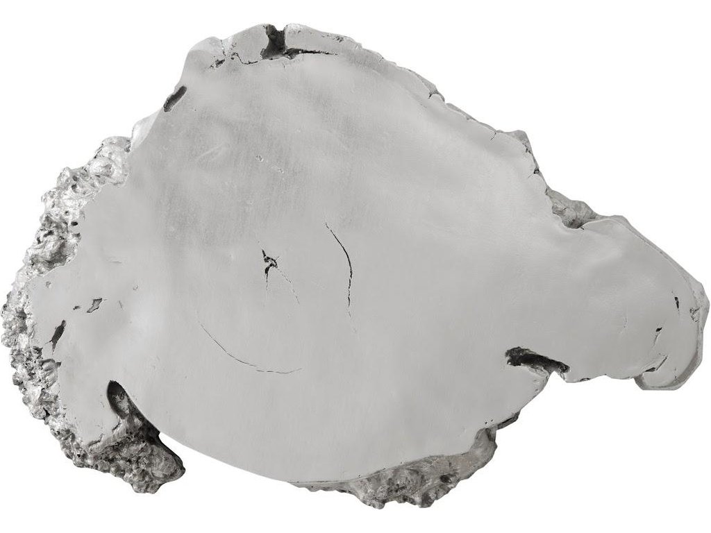 Burled Root Wall Art, Small, Silver Leaf - main image