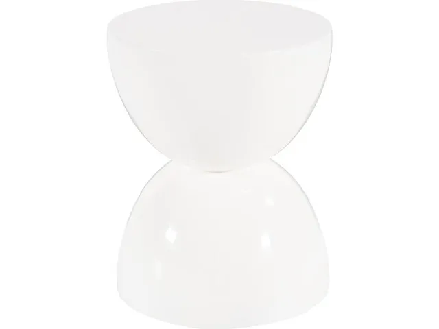 Totem Stool, White Gel Coat, SM