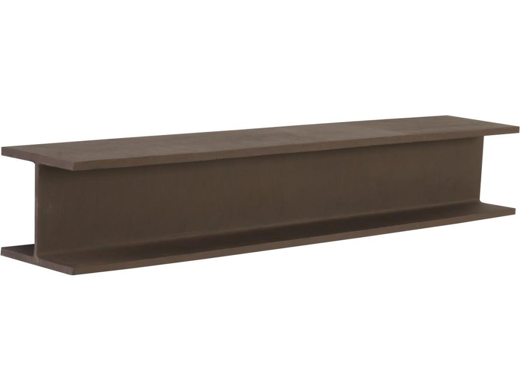 I-Beam Wall Shelf, Rust - image 2