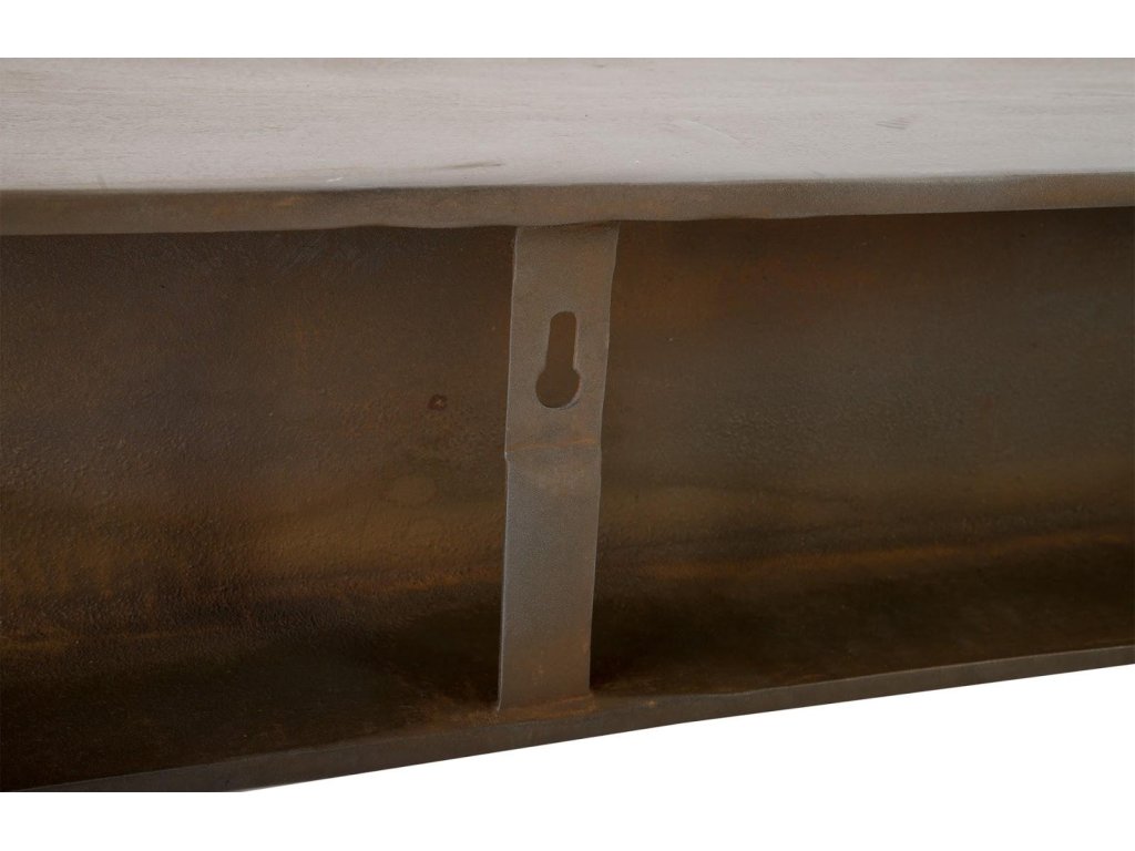 I-Beam Wall Shelf, Rust - image 5