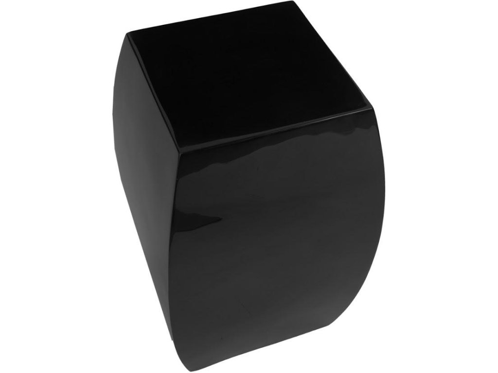 Taba Side Table, Gel Coat Black - image 1