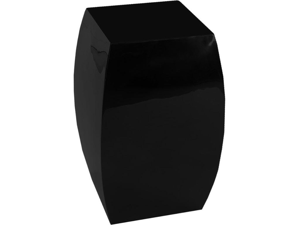 Taba Side Table, Gel Coat Black - main image