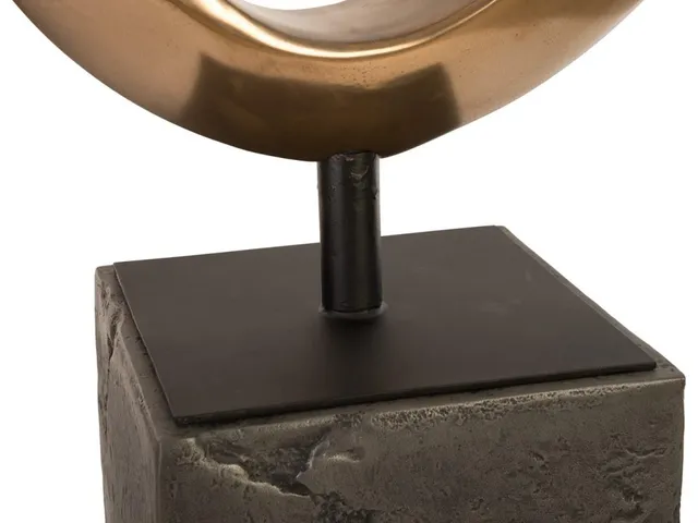 Hoop Sculpture, Bronze - Alternative View