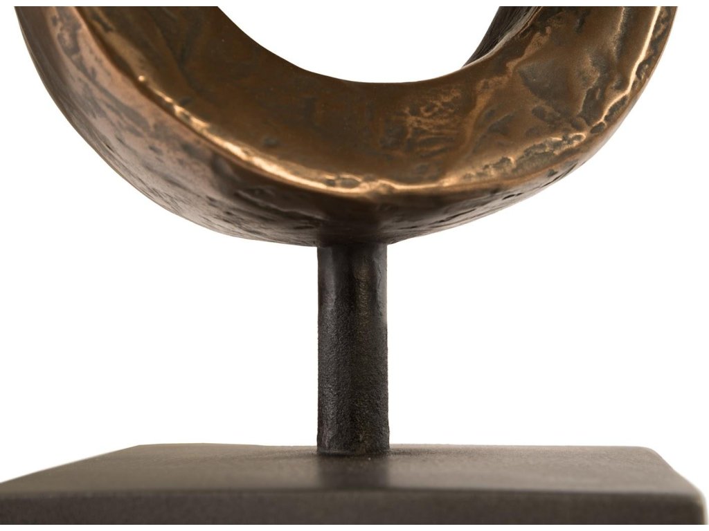 Trifoil Table Sculpture, Bronze - image 1
