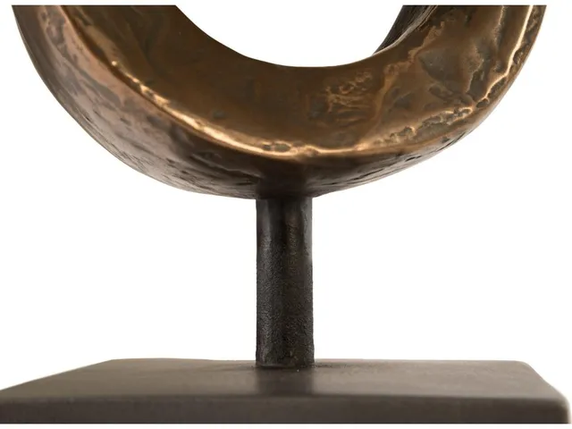Trifoil Table Sculpture, Bronze - Alternative View