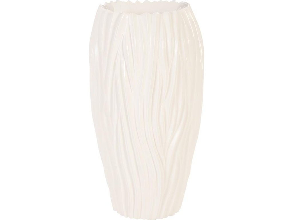 Alon Planter, Gel Coat White - main image