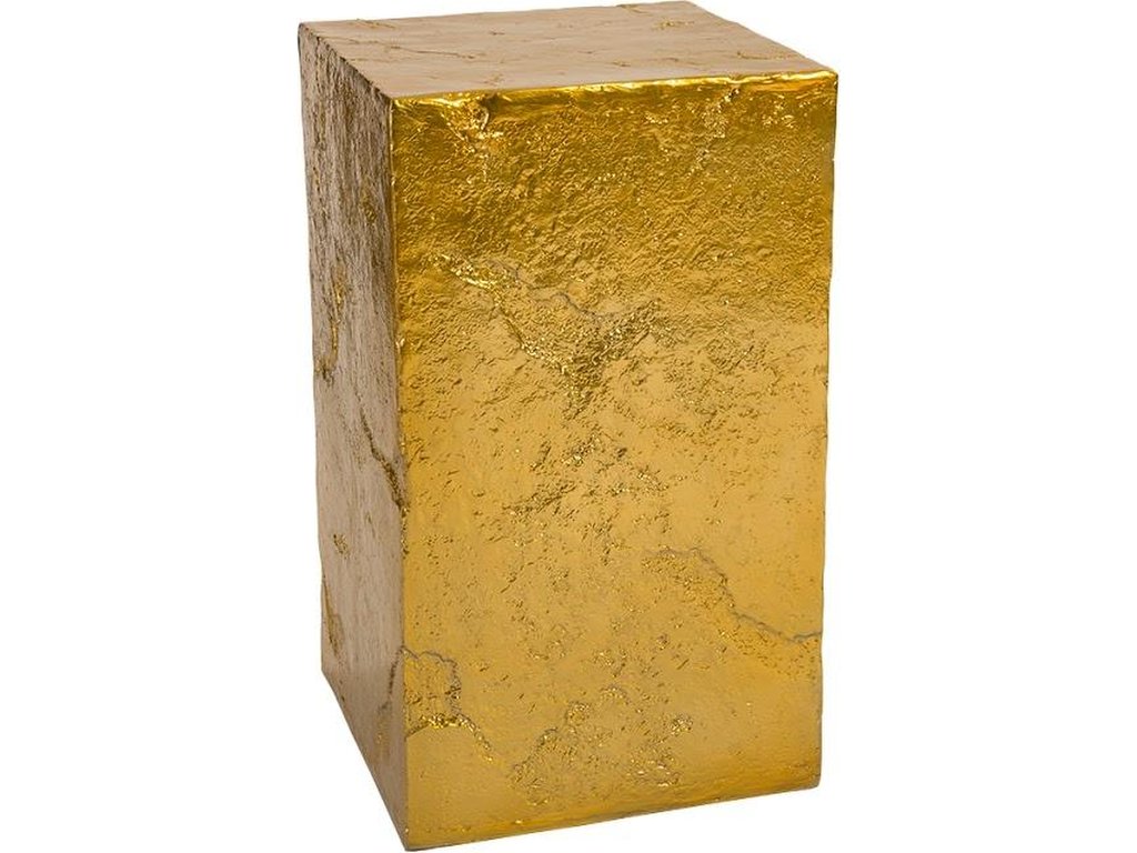 Slate Pedestal, Medium, Liquid Gold - main image