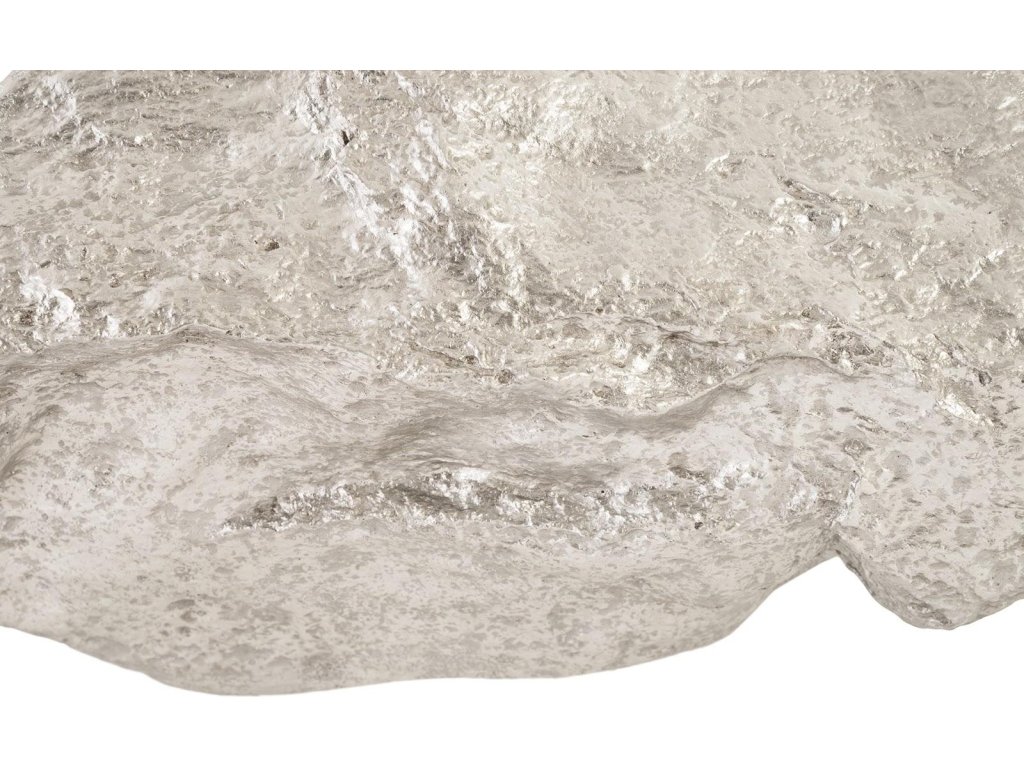 Boulder Wall Art, Silver Leaf - image 3