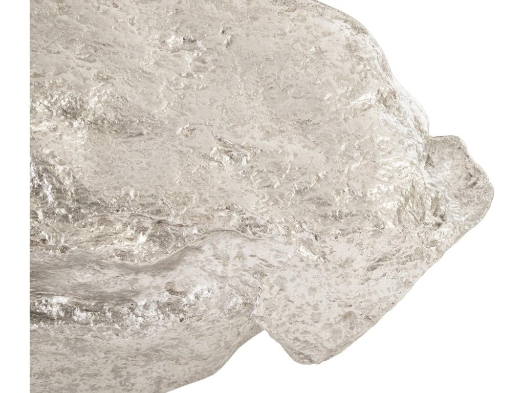 Boulder Wall Art, Silver Leaf - image 4