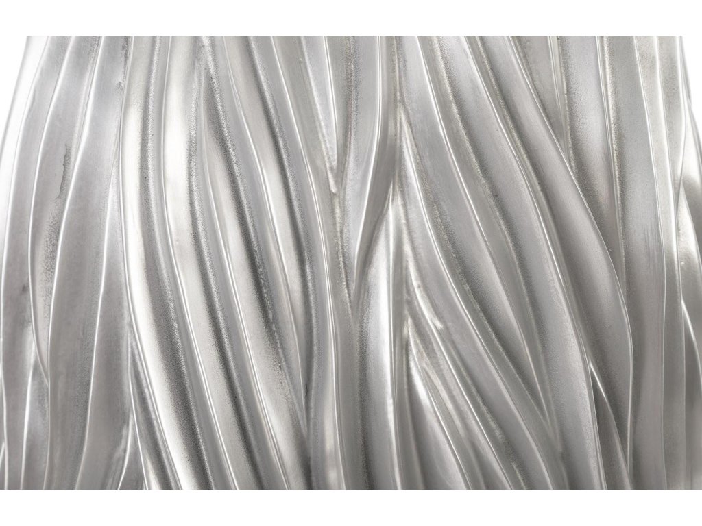 Alon Planter, Polished Aluminium - image 2