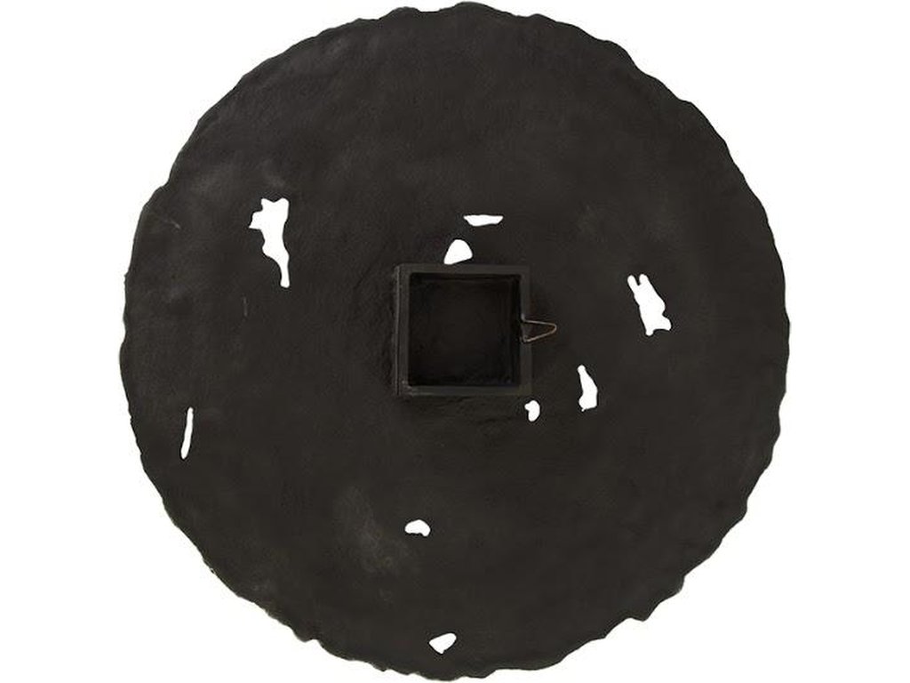 Molten Wall Disc, Medium, Silver Leaf - image 4