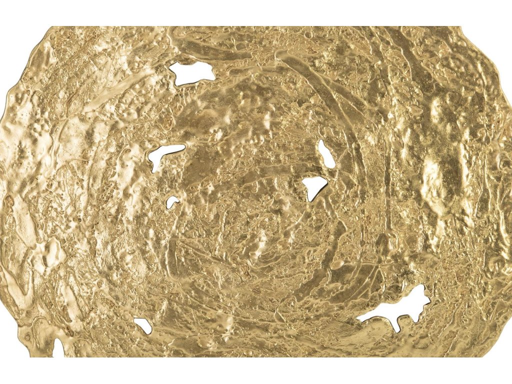 Molten Wall Disc, Medium, Gold Leaf - image 3