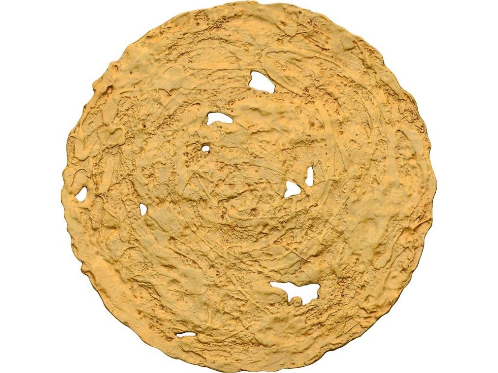 Molten Wall Disc, Medium, Gold Leaf - main image