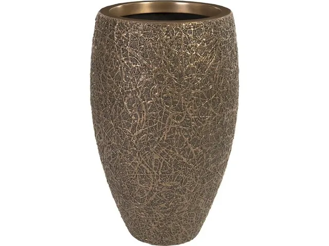 String Theory Planter, Bronze, MD