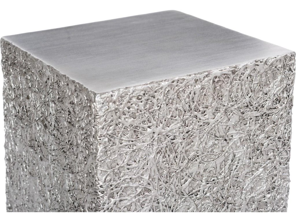String Theory Pedestal, Silver Leaf, SM - image 2