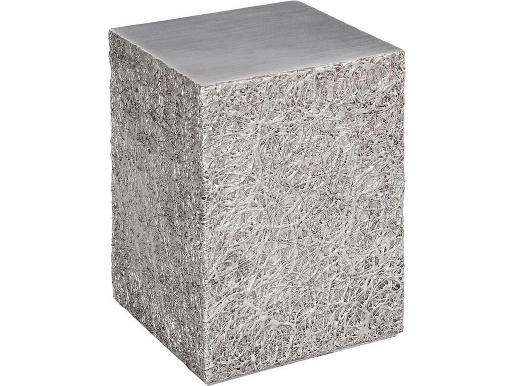 String Theory Pedestal, Silver Leaf, SM - main image
