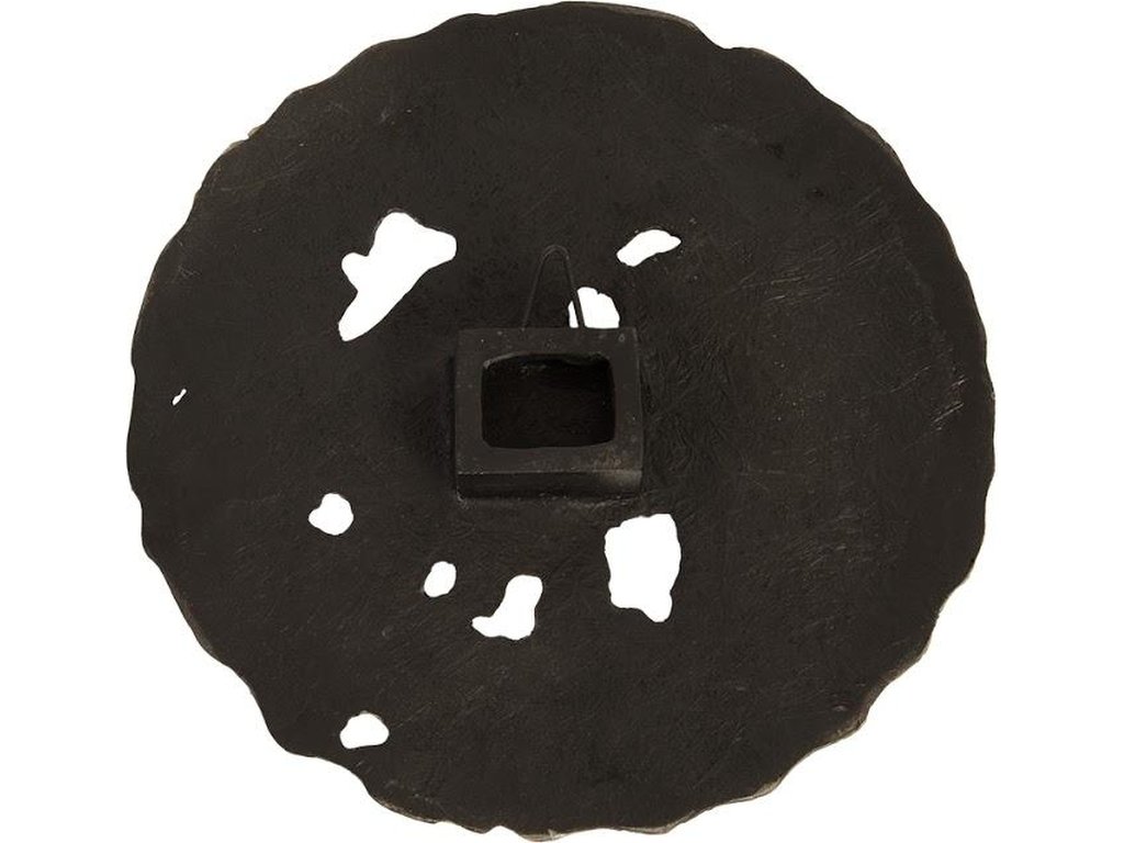 Molten Wall Disc, Small, Silver Leaf - image 3