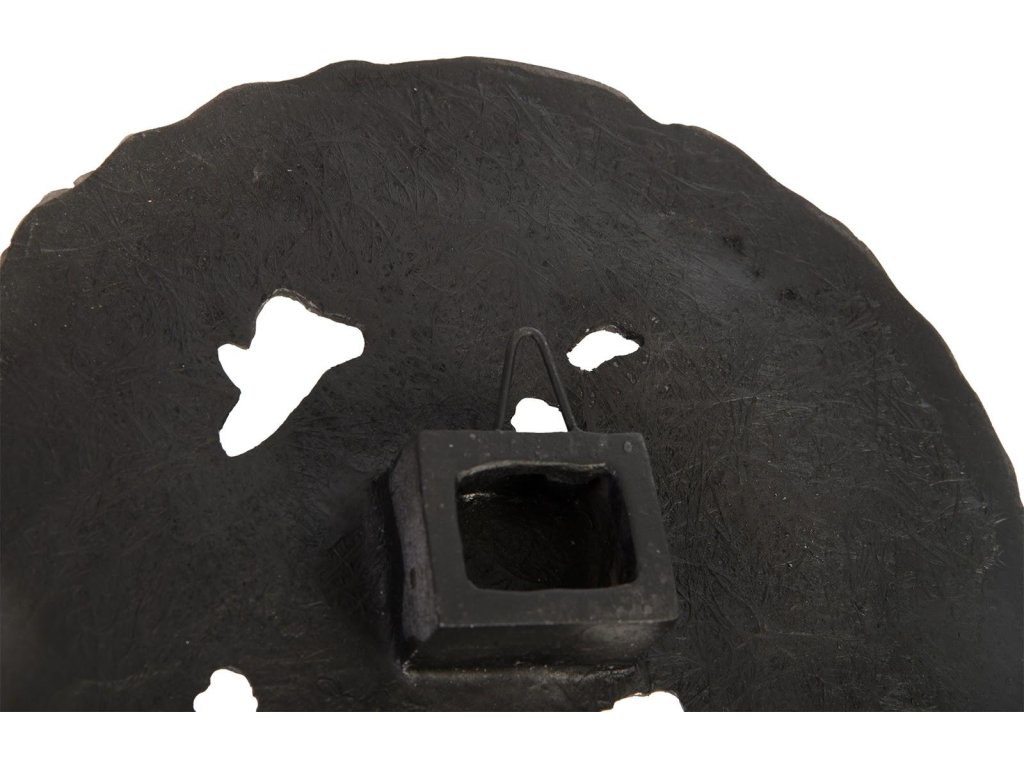 Molten Wall Disc, Small, Silver Leaf - image 4