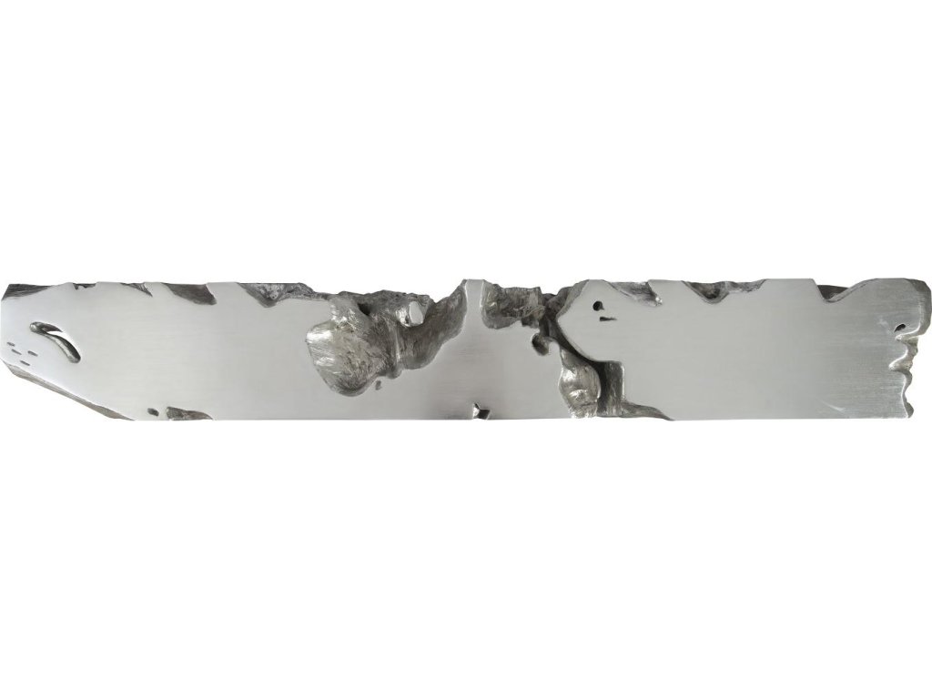 Freeform Console Table, Silver Leaf, Extra Large - image 1
