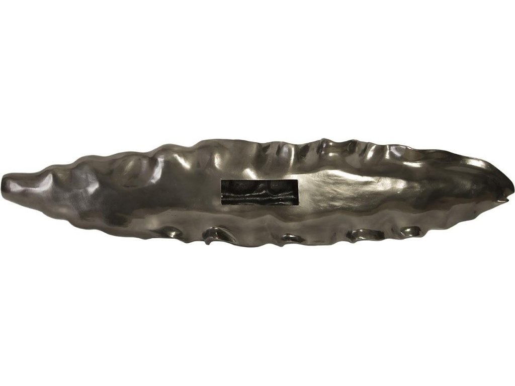 Petiole Wall Leaf, Liquid Silver, LG, Version A - image 1