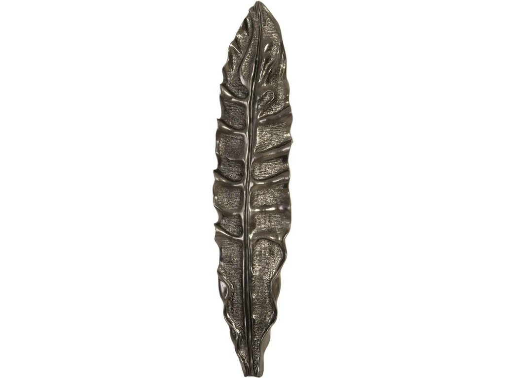 Petiole Wall Leaf, Liquid Silver, LG, Version A - main image