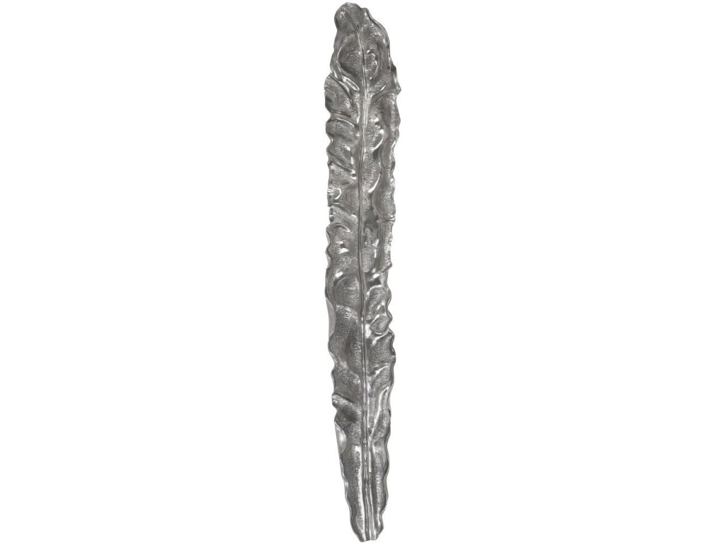 Petiole Wall Leaf, Liquid Silver, Colossal, Version A - main image