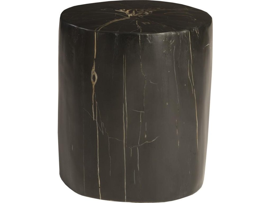 Cast Petrified Wood Stool, Resin - main image