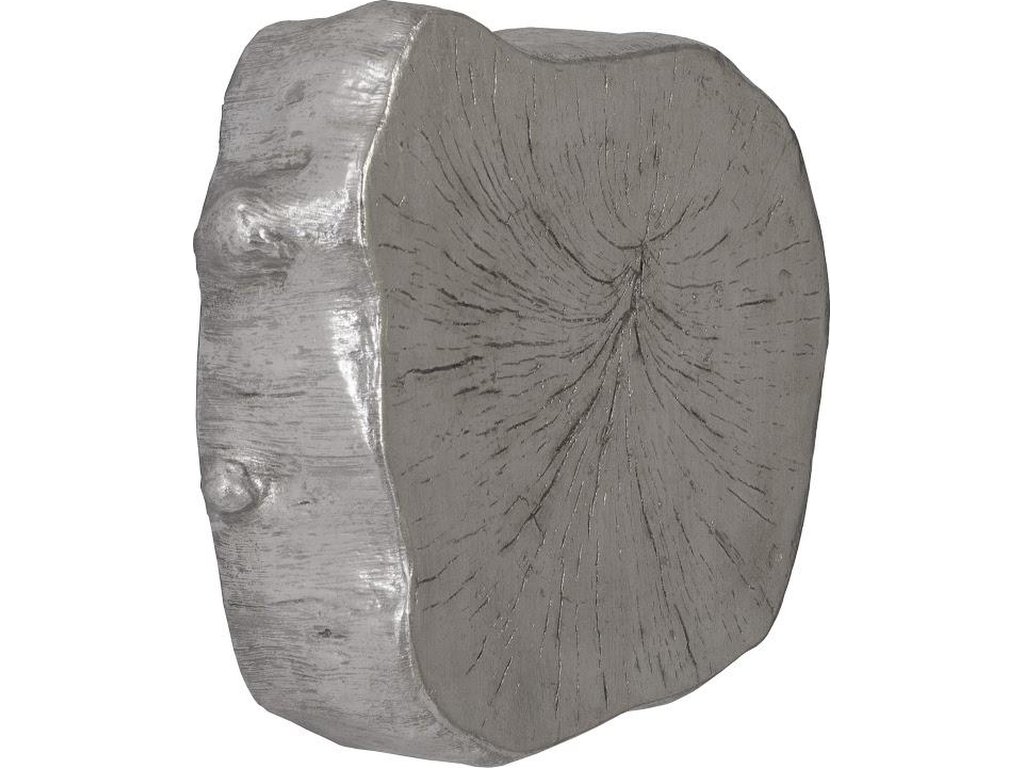 Log Wall Tile, Silver Leaf - main image