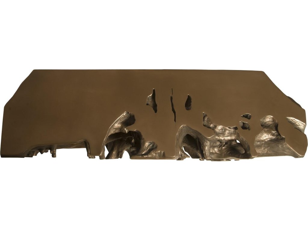 Beau Cast Root Console Table, Bronze - image 1