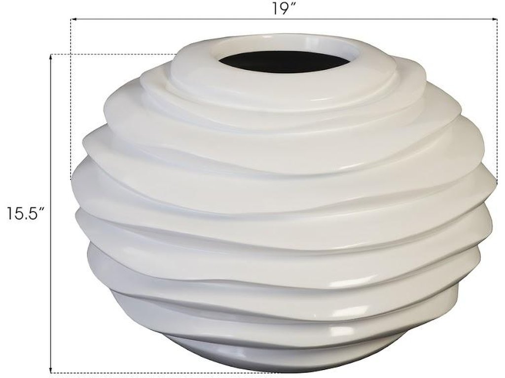 Spiral Planter, White, SM - image 3