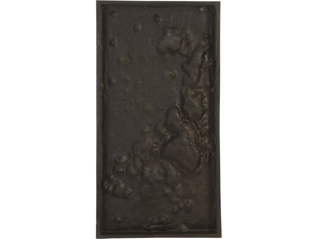Splotch Wall Art, Rectangle, Silver Leaf - image 3