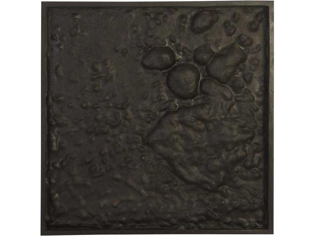 Splotch Wall Art, Square, Silver Leaf - image 3