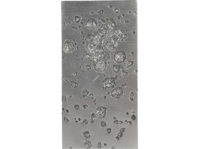Splotch Wall Art, Rectangle, Silver Leaf - Alternative View