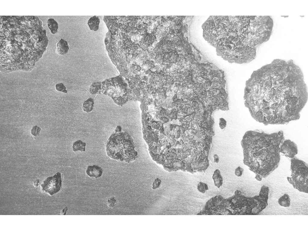 Splotch Wall Art, Rectangle, Silver Leaf - image 2