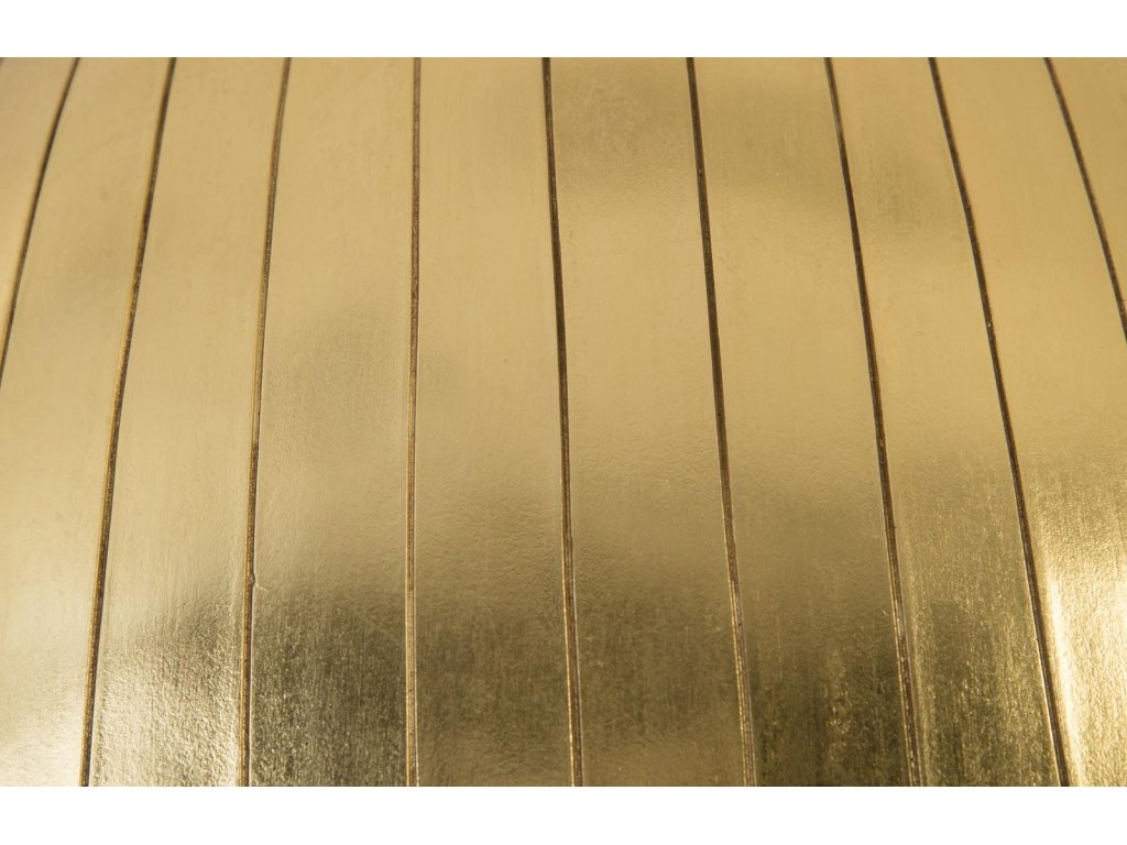 Fashion Faces Wall Art, Large, Smile, Black and Gold Leaf - image 3