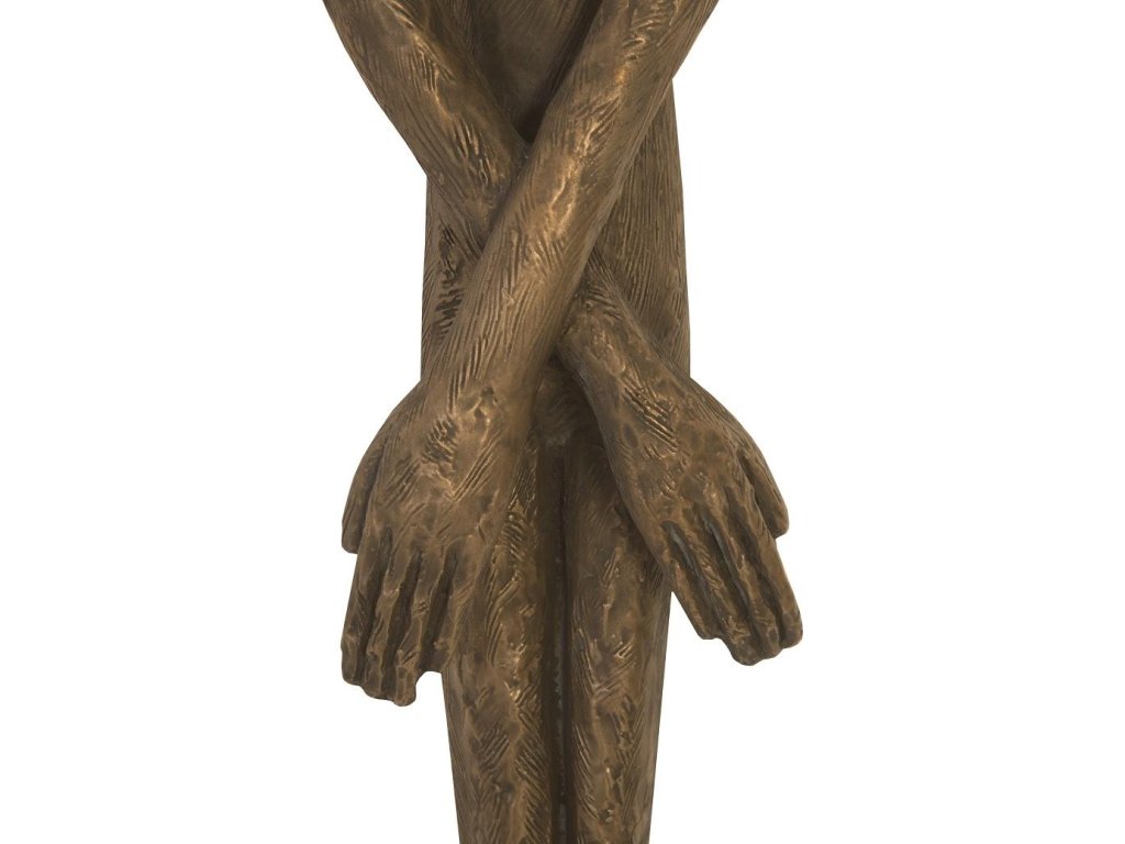 Lloyd Wall Sculpture, Resin, Bronze Finish - image 2