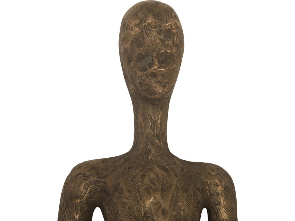 Lottie Wall Sculpture, Resin, Bronze Finish - image 2