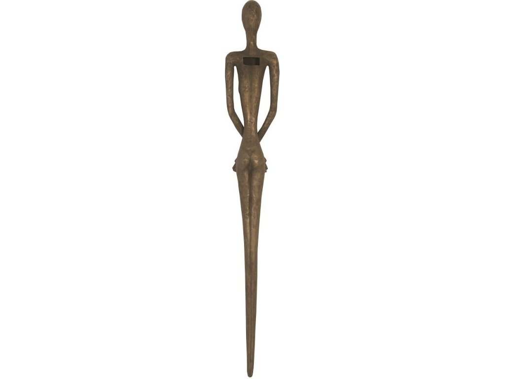 Lottie Wall Sculpture, Resin, Bronze Finish - image 4