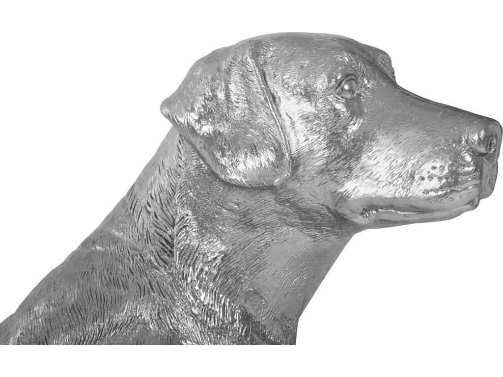 Labrador, Sitting, Liquid Silver - image 2