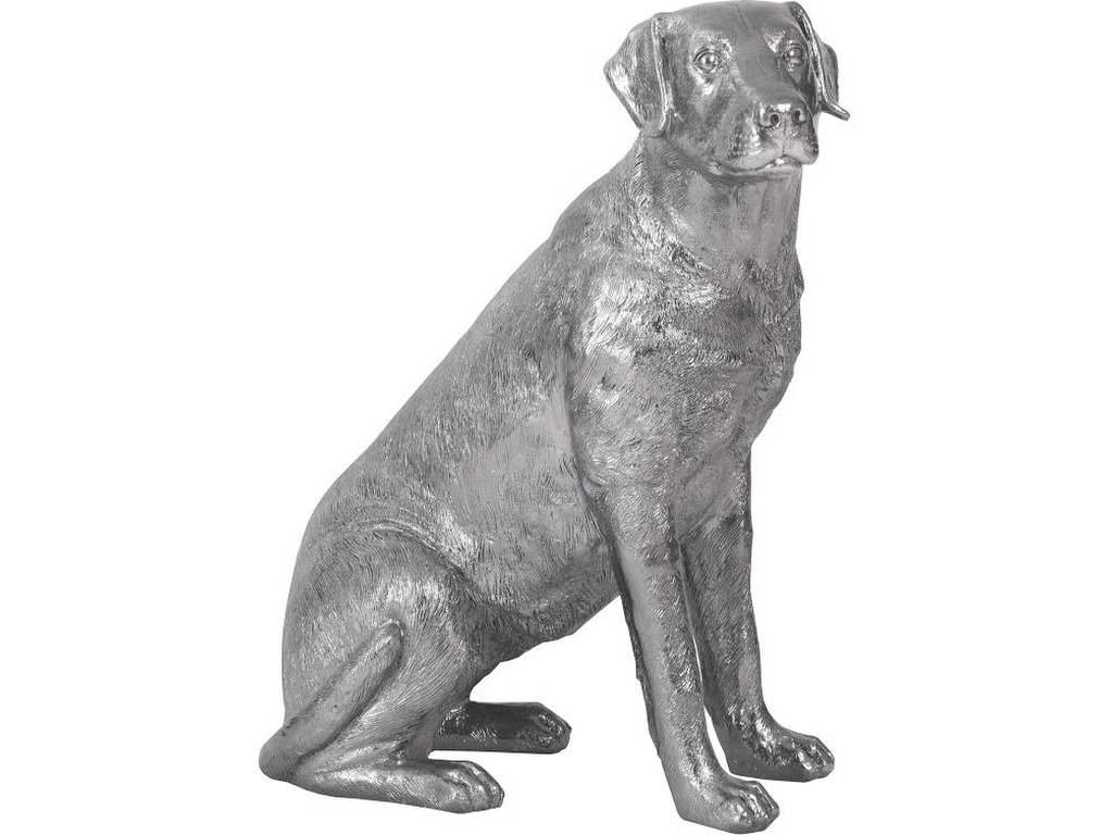 Labrador, Sitting, Liquid Silver - main image