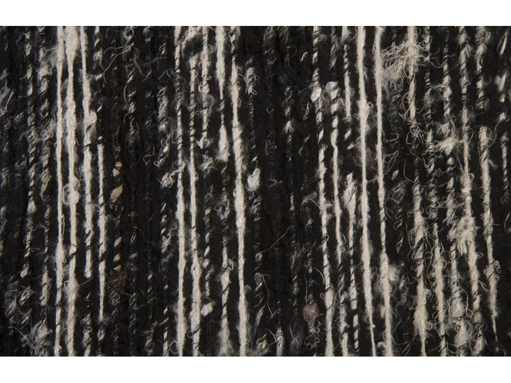 Manhattan Dining Chair, Eco Viscose Black, Black Wooden Legs - image 2