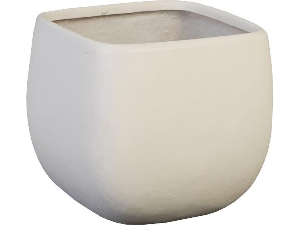 Swell Planter, Small, White - main image