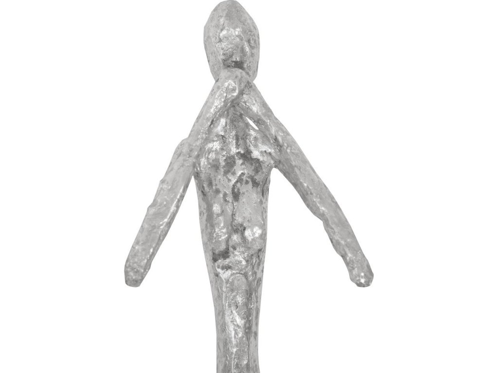 See, Speak, Hear No Evil Wall Art, Silver Leaf, Set Of 3 - image 3